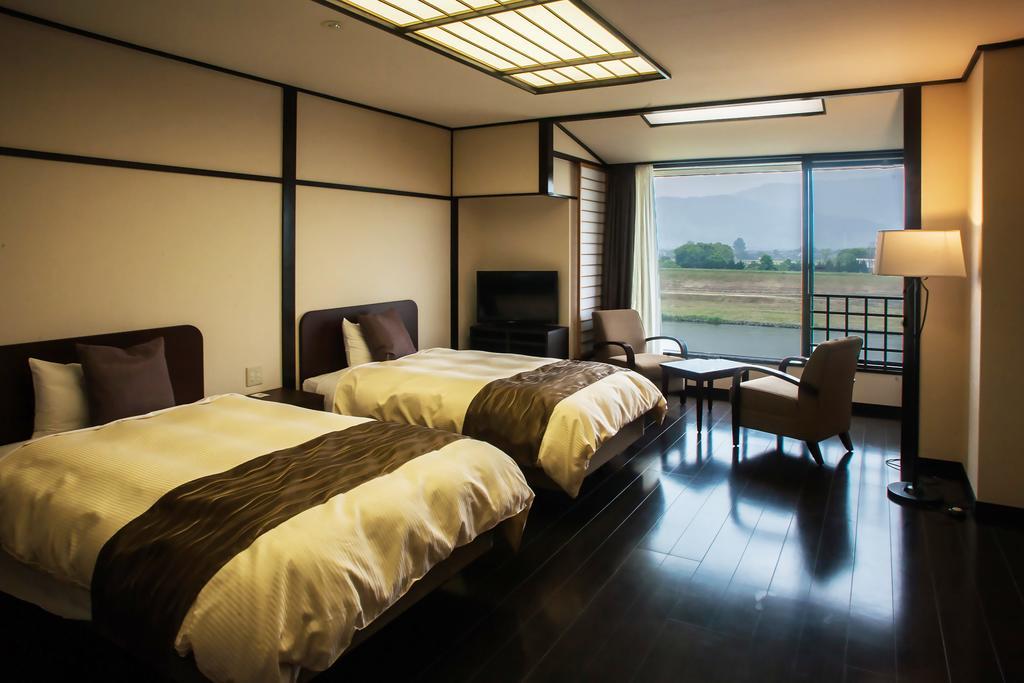 Harazuru Onsen Hanamizuki Fukuoka Asakura (Fukuoka) Rom bilde